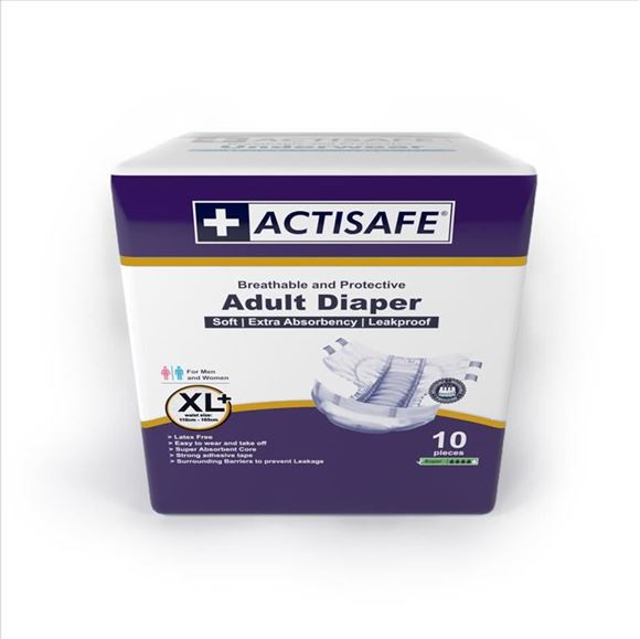 Adult Diaper 10PCS EXTRA LARGE - MazenOnline