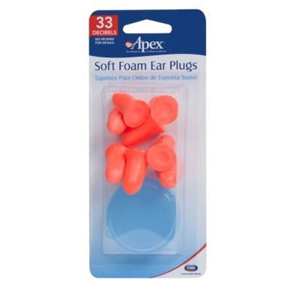 Soft Foam Ear Plugs 6 pair - MazenOnline