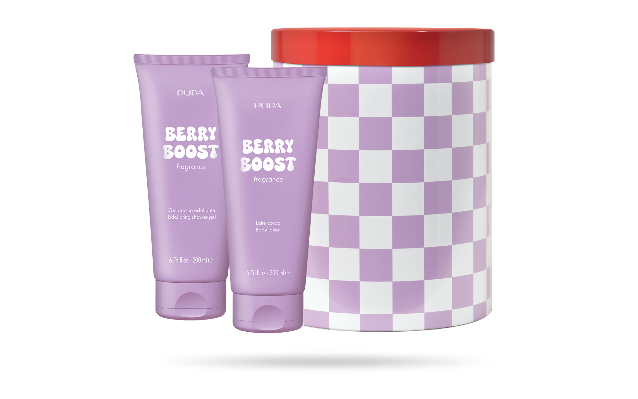 Pupa Milano - Happy Box - Exfoliating Shower Gel and Body Milk | MazenOnline