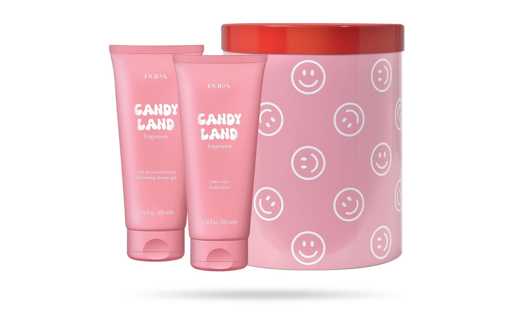 Pupa Milano - Happy Box - Exfoliating Shower Gel and Body Milk | MazenOnline