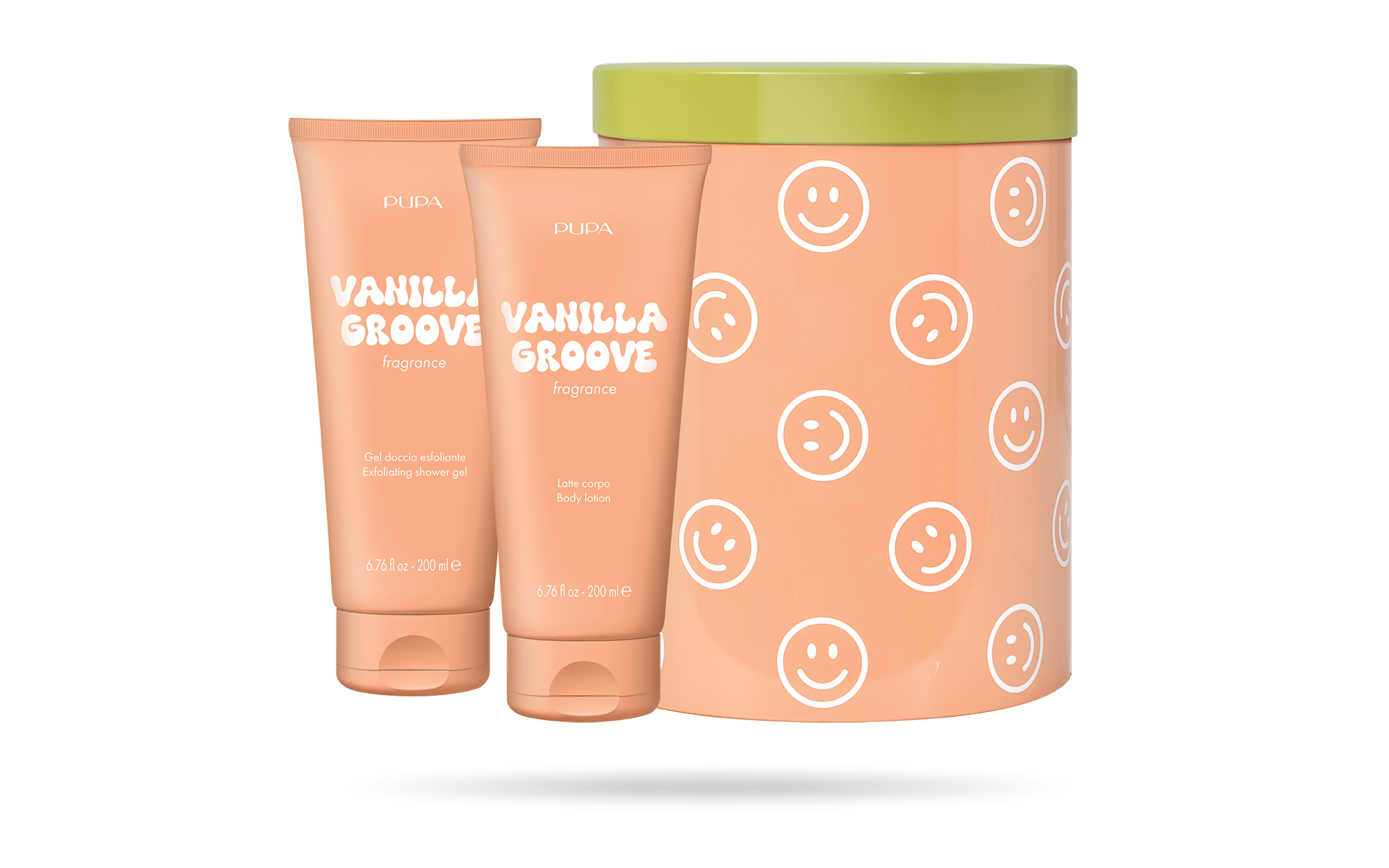 Pupa Milano - Happy Box - Exfoliating Shower Gel and Body Milk | MazenOnline