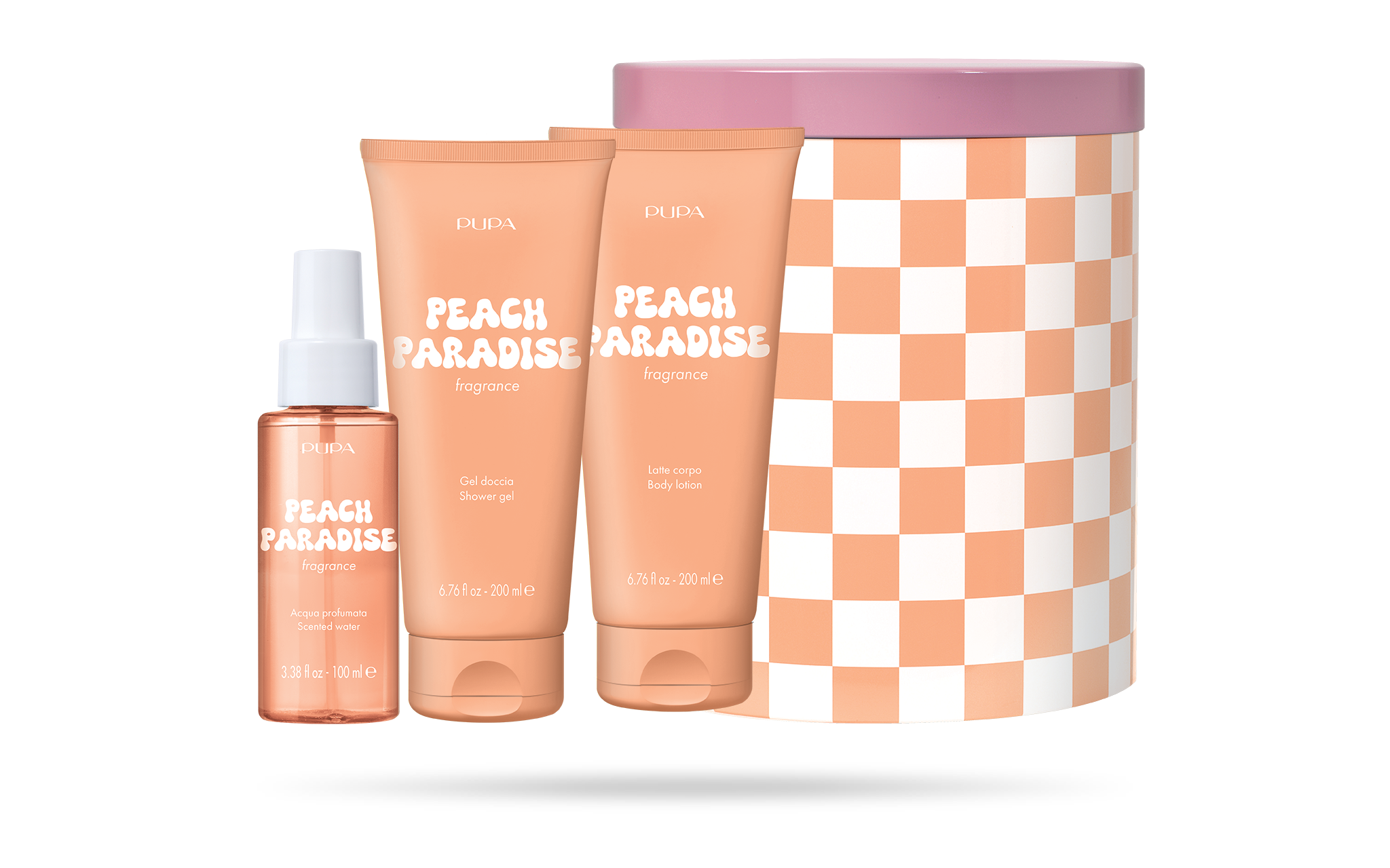 Pupa Milano - Happy Box Kit 4 Shower Gel, Body Milk and Scented Water | MazenOnline