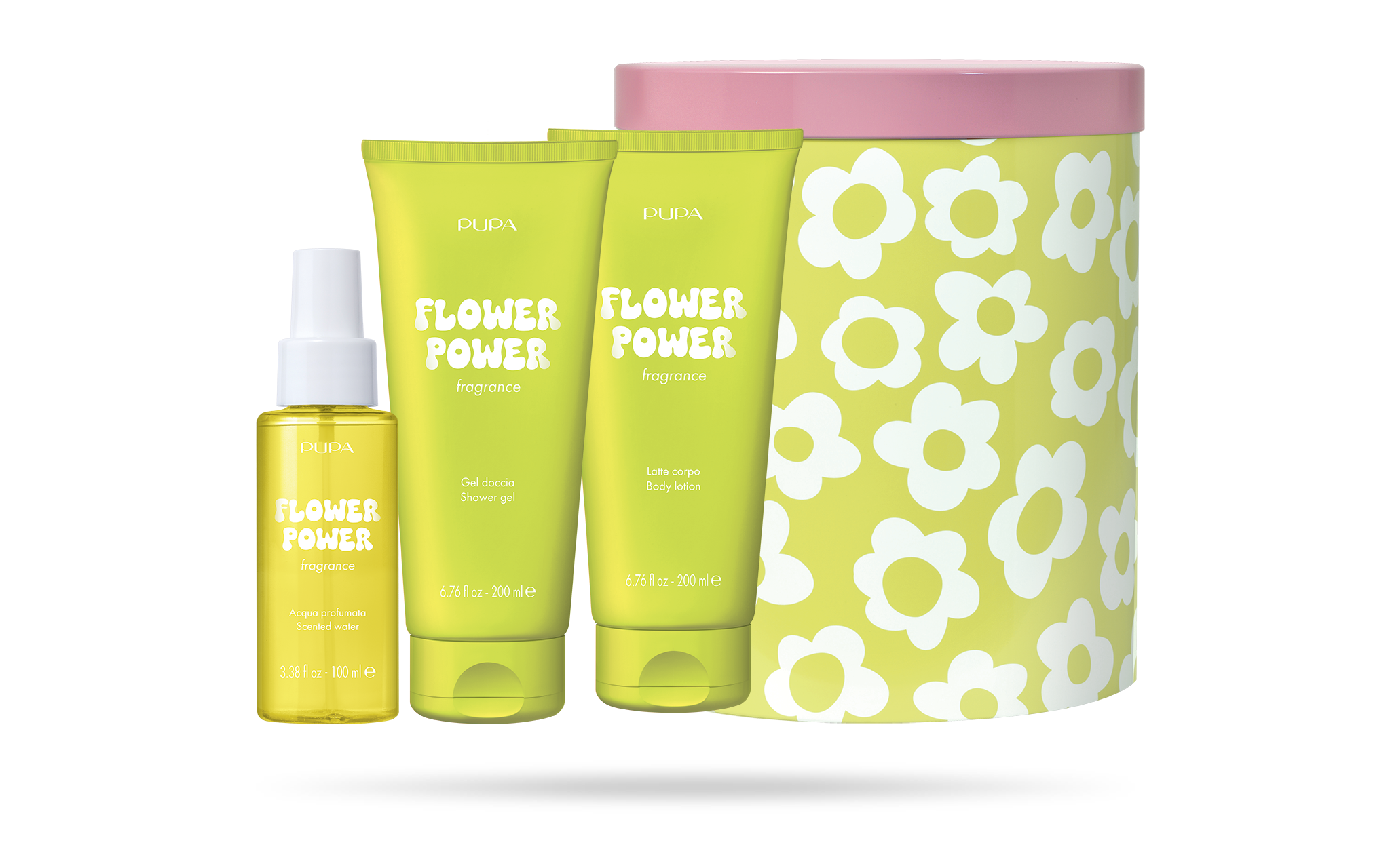 Pupa Milano - Happy Box Kit 4 Shower Gel, Body Milk and Scented Water | MazenOnline