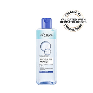 L'Oréal Paris - 3-in-1 Bi-Phase Micellar Water, Deeply Cleanse, Remove Water Proof Makeup and Soothe, for All Skin Types and Sensitive Skin | MazenOnline
