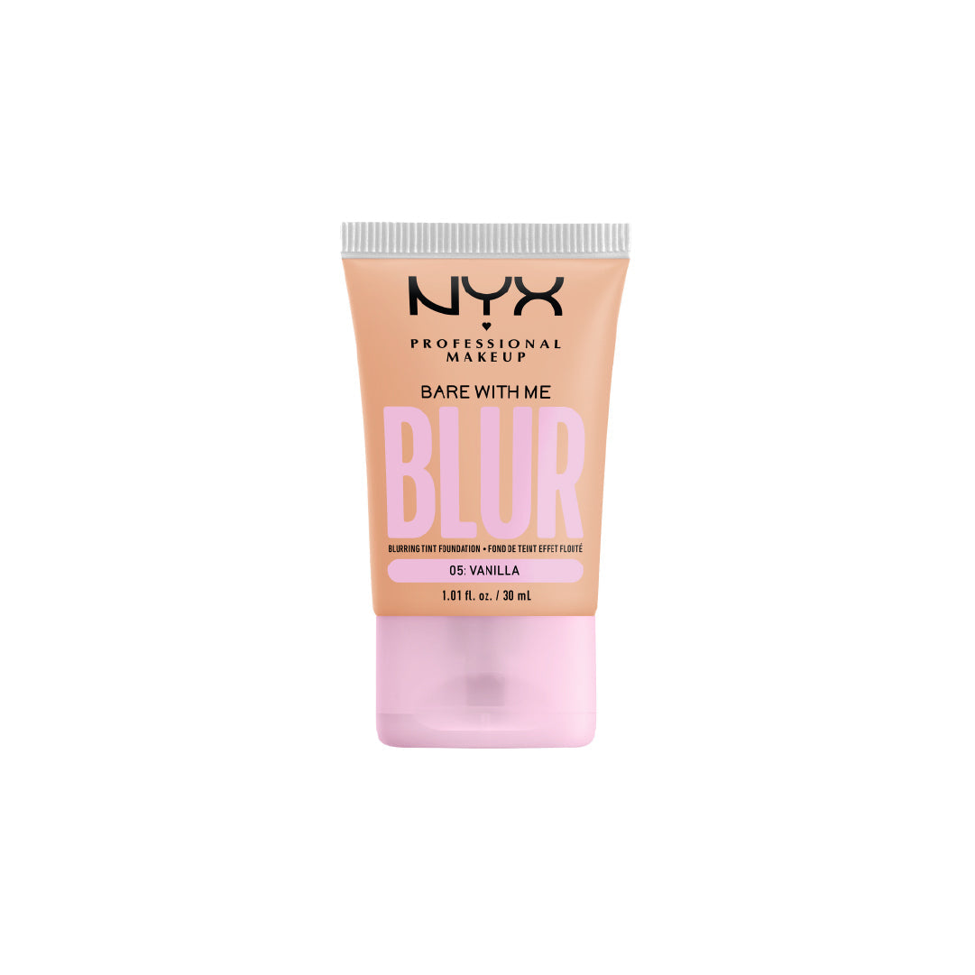 NYX Professional Makeup - Bare with Me Blur Tint Foundation, Medium Coverage, 12 Hours Hydrating | MazenOnline