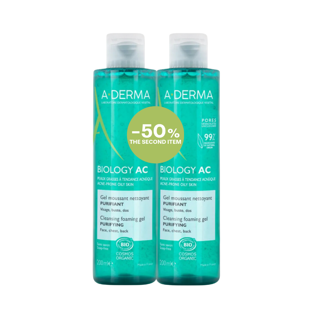 Aderma - Biology AC Foaming Gel Bundle | MazenOnline