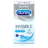 Durex Invisible Extra Sensitive Condoms - 12 Pack - MazenOnline