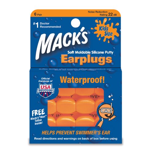Kids Soft Moldable Silicone Ear Plugs 6 Pairs - MazenOnline