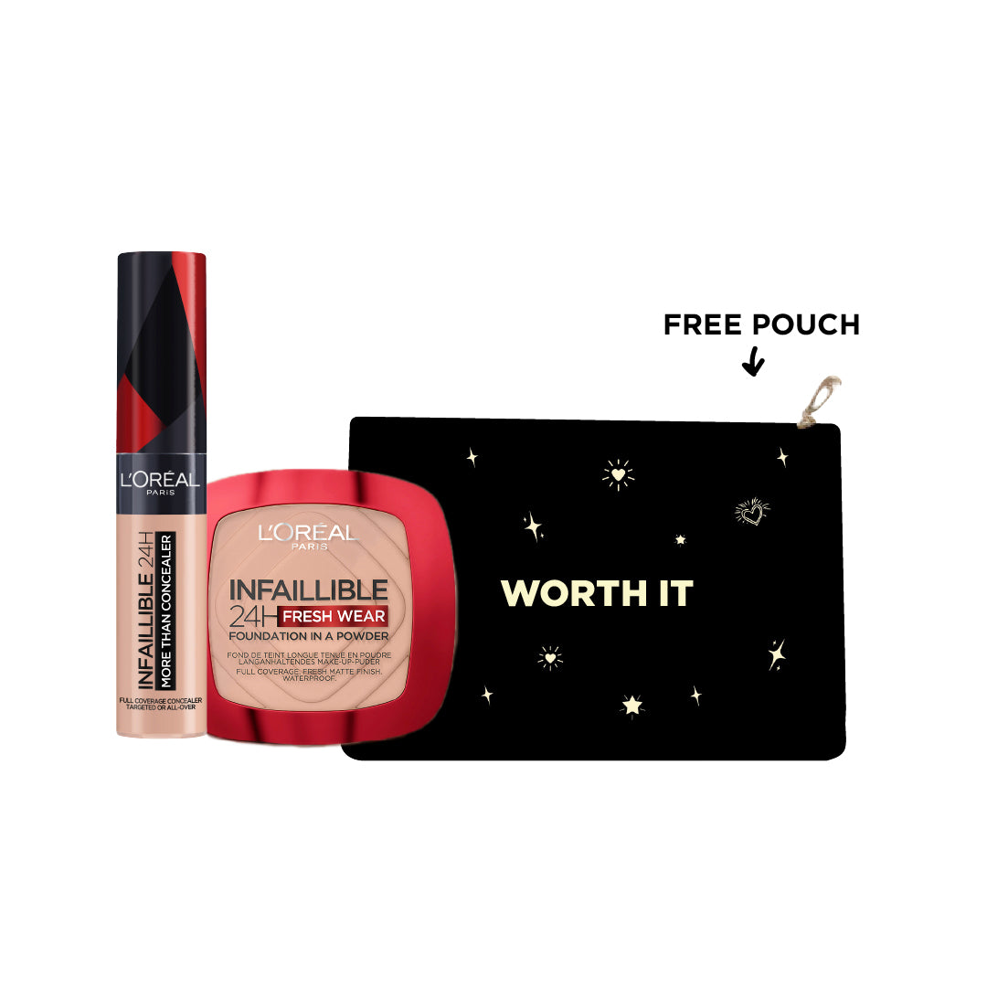 L'Oréal Paris - Powder + Concealer + Gift | MazenOnline
