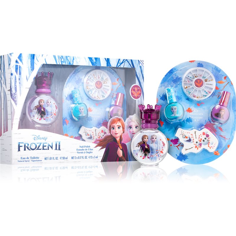 Frozen II Gift Set 30ml EDT + 2x Nail Polish + Nail Gems - MazenOnline