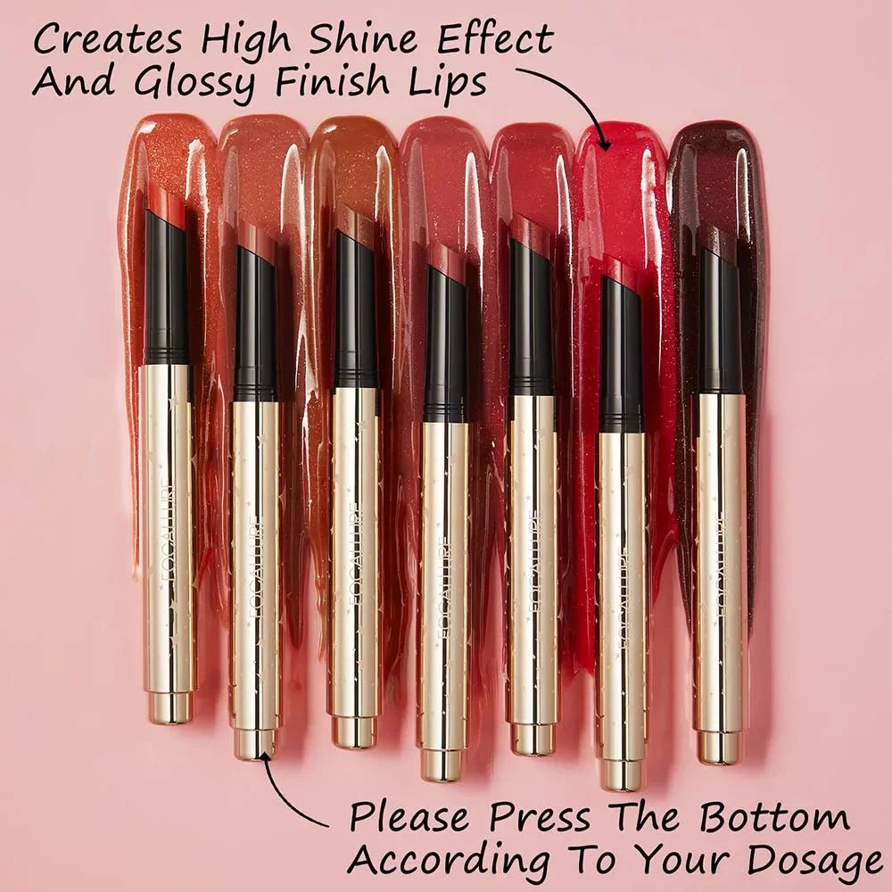 FOCALLURE - Sparkling Gem Lip Gloss Stick | MazenOnline