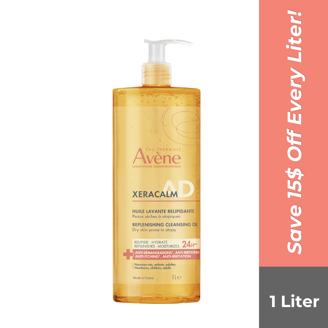 Avène - Xeracalm AD Lipid-Replenishing Cleansing Oil for dry skin | MazenOnline