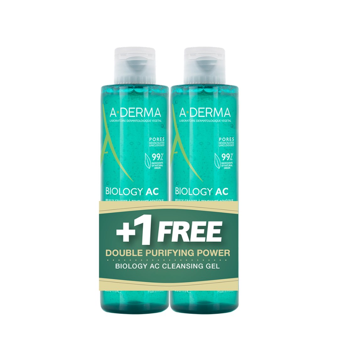 Aderma - Buy One Get One free A-Derma Biology AC foaming gel 200ml | MazenOnline
