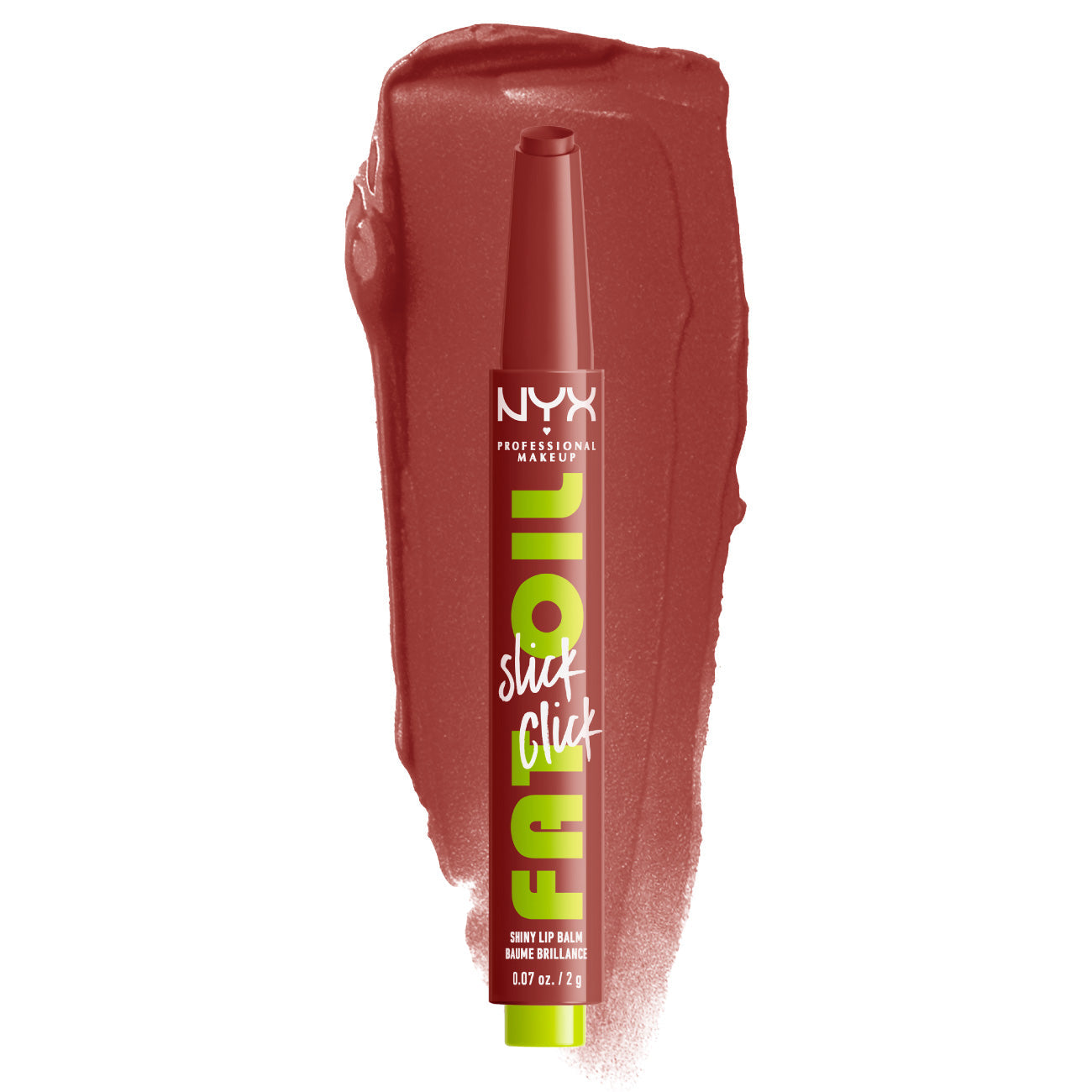 NYX Professional Makeup - Fat Oil Slick Click Shiny Lip Balm | MazenOnline
