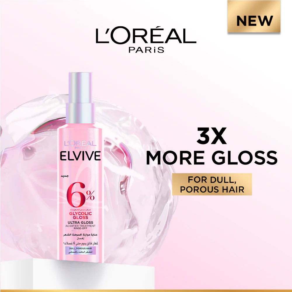 Elvive - Glycolic Gloss Ultra Gloss Acidifier Spray | MazenOnline