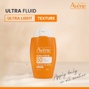 Avène - Buy 1 Get 1 Avène Ultra Fluid Invisible SPF50+ Sunscreen 50ml - Ultra Light texture | MazenOnline