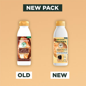 Garnier - Garnier Ultra Doux Cocoa Butter Vegan Hair Food Conditioner for curly hair | MazenOnline