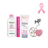 MazenOnline - Lash Sensational Firework Washable Mascara + Micellar Cleansing Water + Glycolic Bright Glowing Daily Cleanser Foam + Gift | MazenOnline