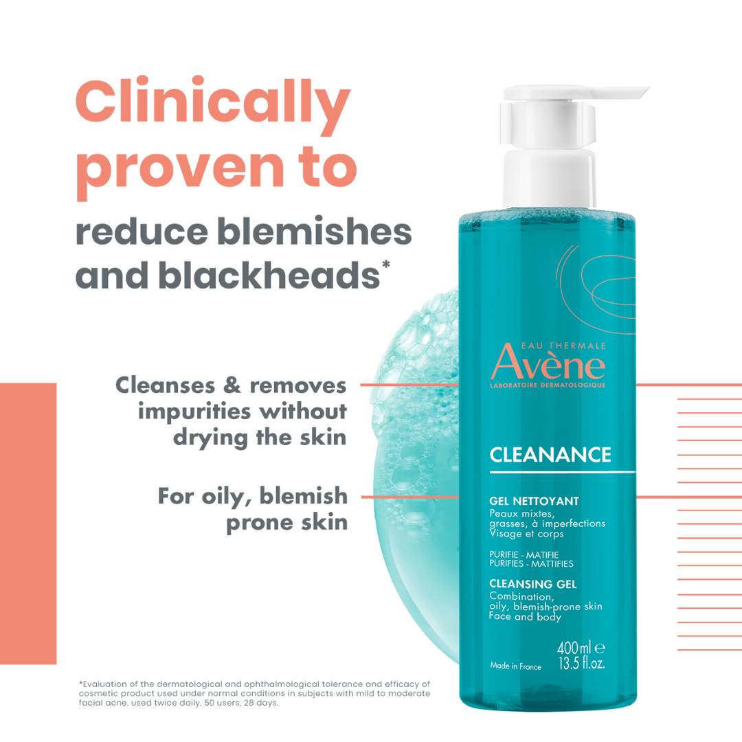 Buy one Avène Cleanance Cleansing Gel & get a FREE 200ml Cleanance Cleansing gel