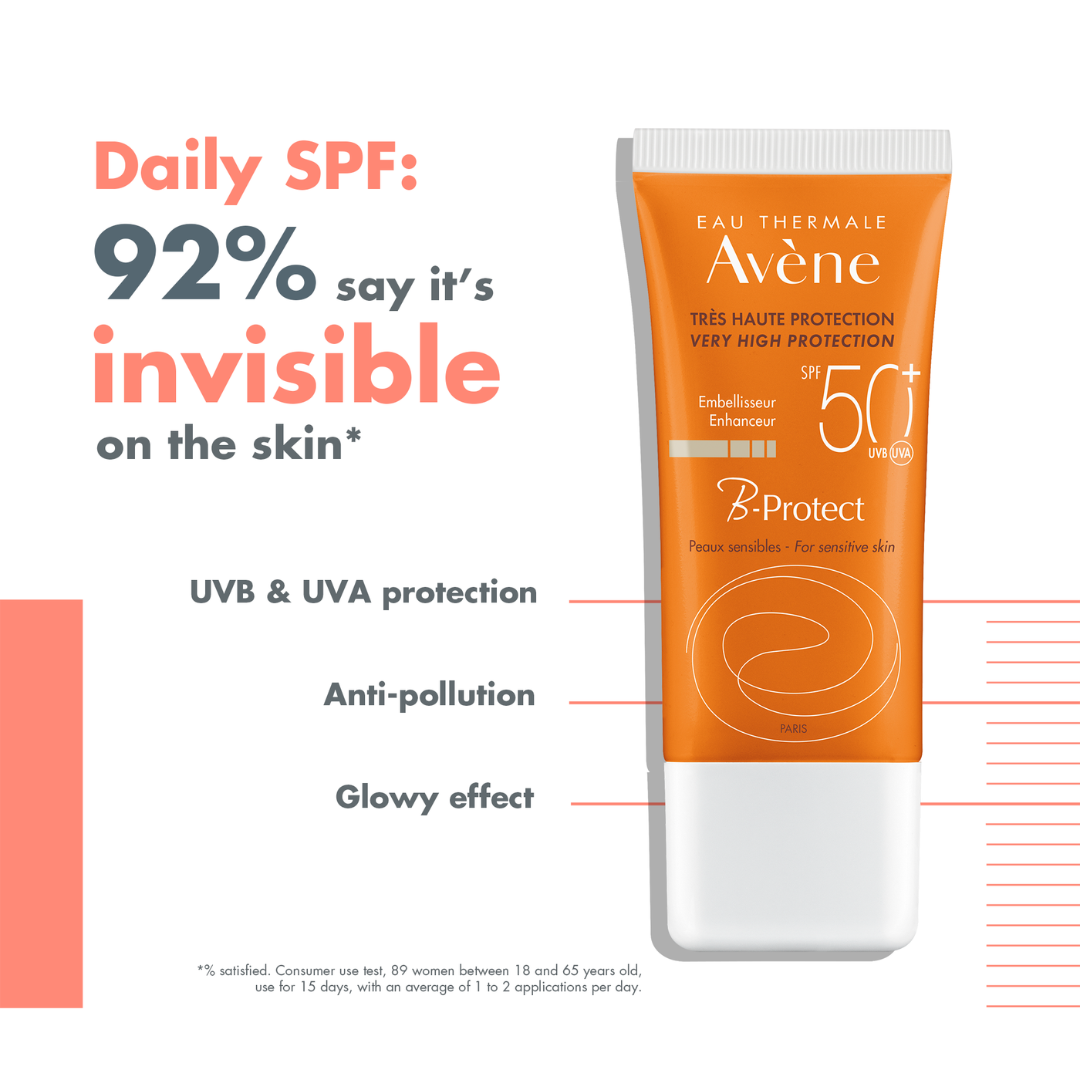 Buy Avène Sunscreen B-Protect SPF50+ & get a FREE 50ml thermal spring water spray