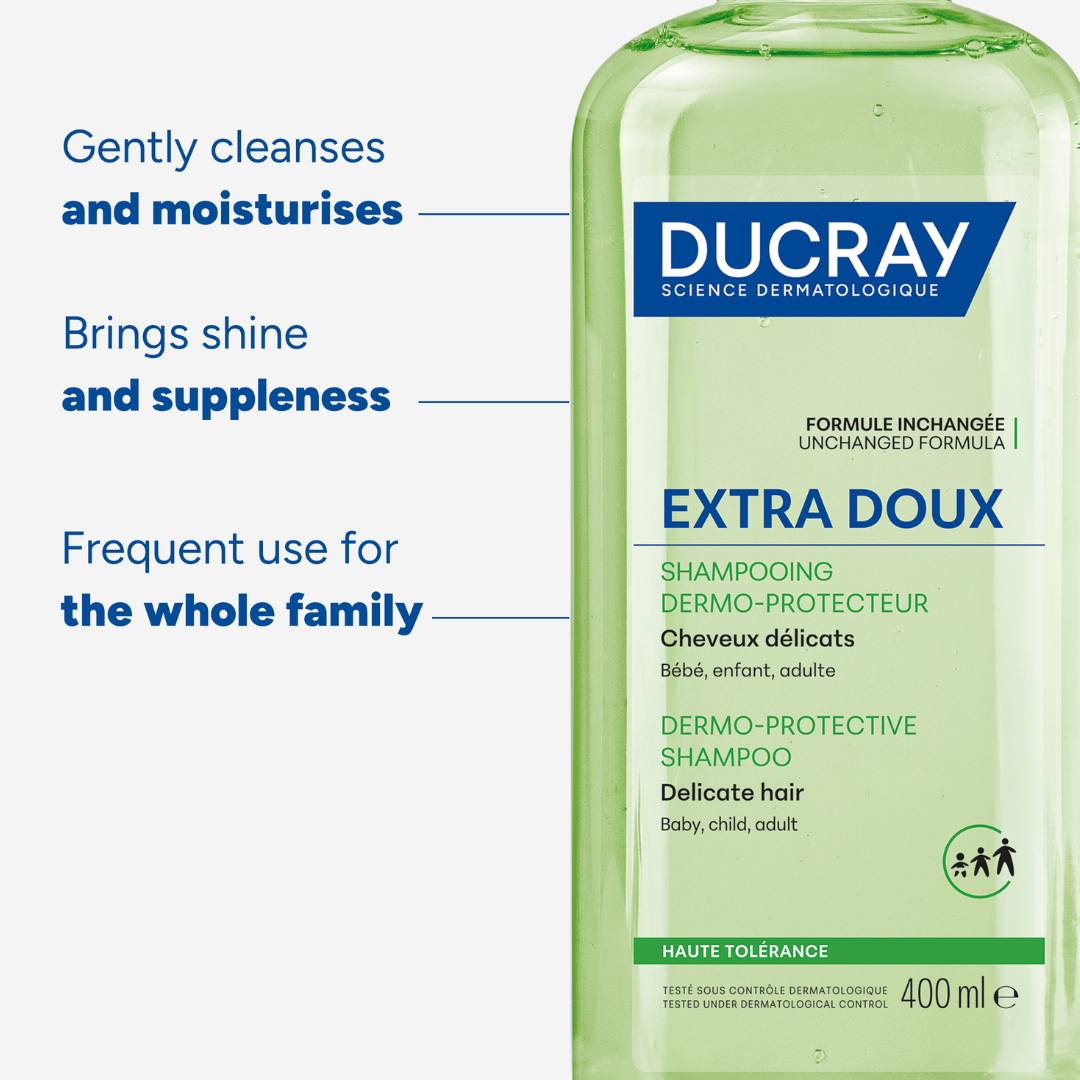 Buy Two Get One Ducray Extra-Gentle Dermo-protective shampoo 400ml
