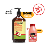 Apple Shampoo & Shower Milk - MazenOnline