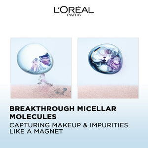 L'Oréal Paris - 3-in-1 Refreshing and Moisturizing Micellar Water, Cleanse, Remove Makeup and Soothe, for Sensitive and Normal to Dry Skin | MazenOnline