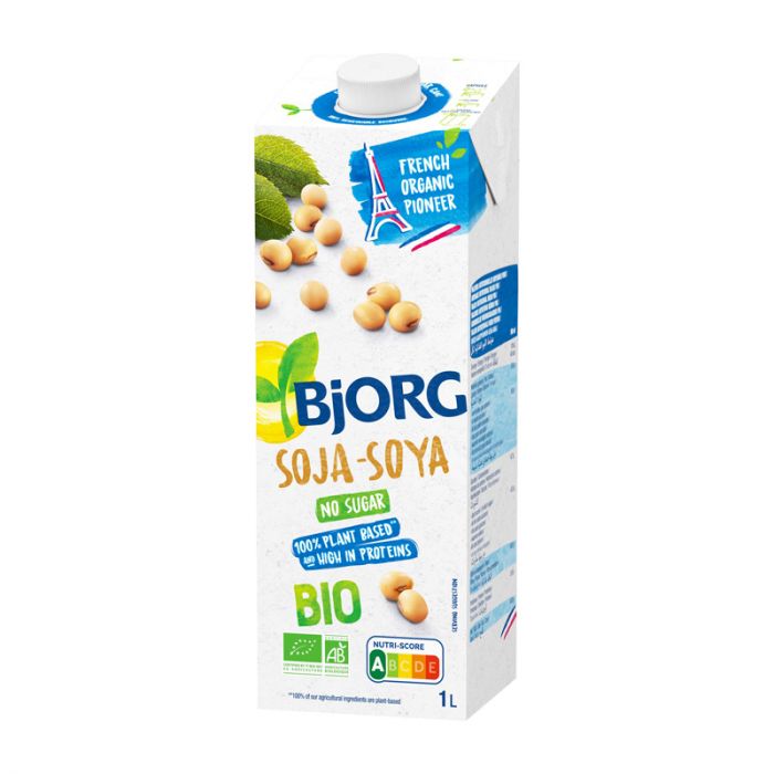 Boisson végétale soja sans sucres 1L - Bjorg