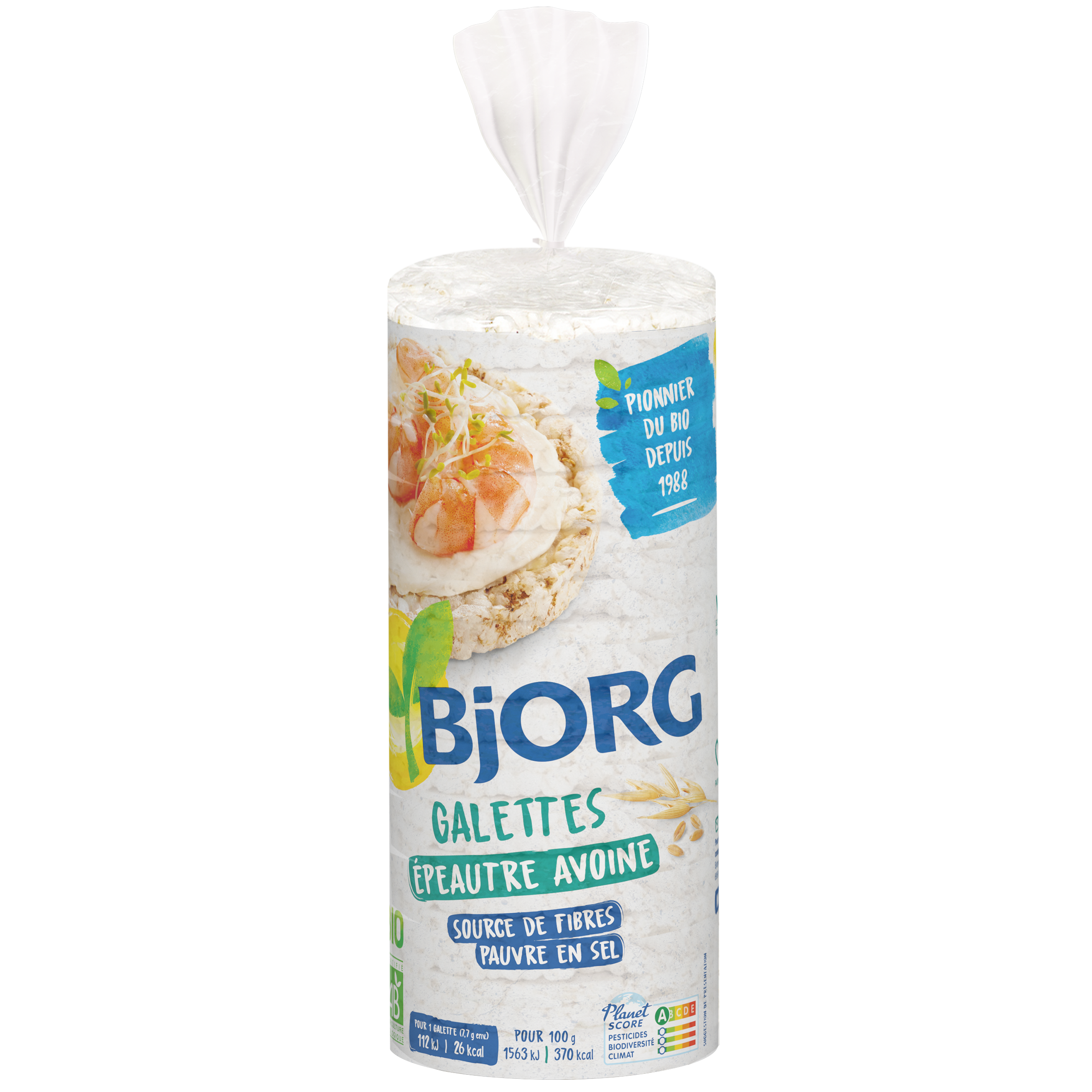 Bjorg - Galettes épeautre son d'avoine | MazenOnline