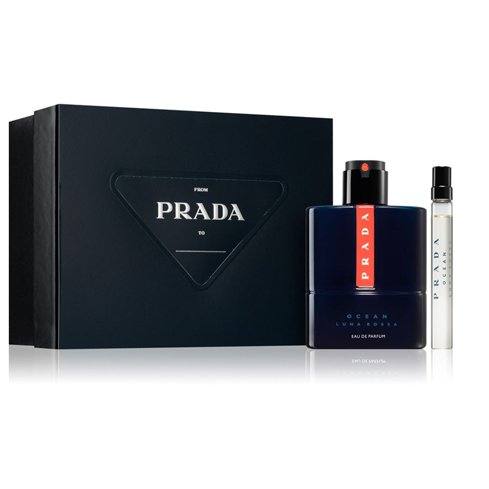 prada - Luna Rossa Ocean Eau De Parfum Set | MazenOnline