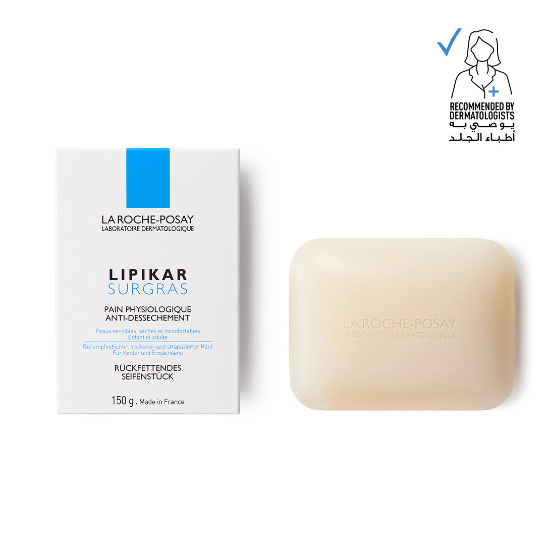 Lipikar Surgras + Free Lipikar Syndet Ap 100ml - MazenOnline