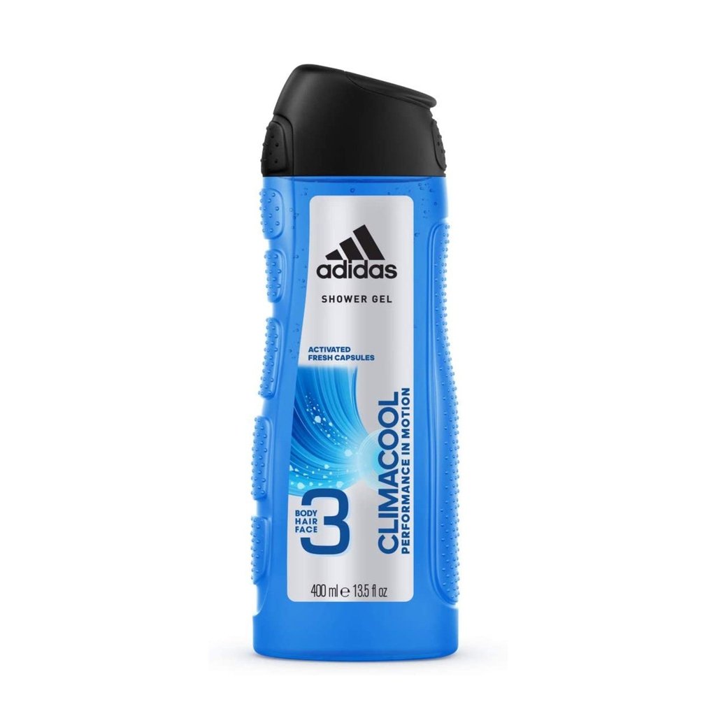Climacool by Adidas 3 in 1 Shower Gel for Men 250 ml - MazenOnline