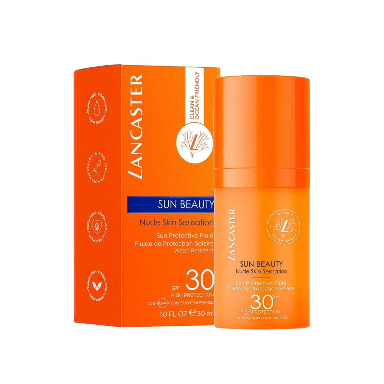 Sun Beauty Nude Skin Sensation Sun Protective Fluid SPF30 - MazenOnline