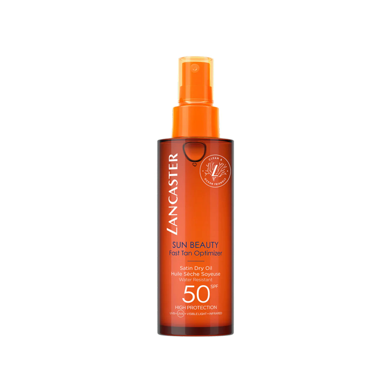 Sun Beauty Fast Tan Optimizer Satin Dry Oil SPF50 - MazenOnline