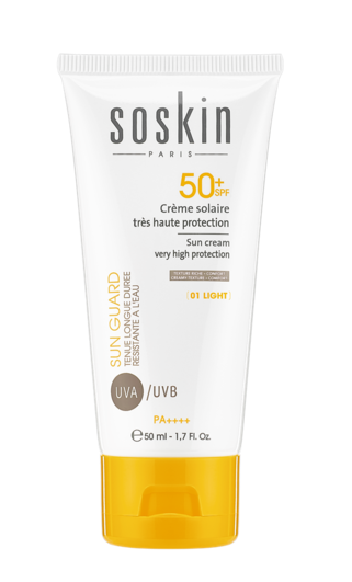 Soskin High Protection 01 Sun Protection Cream 50ml - MazenOnline