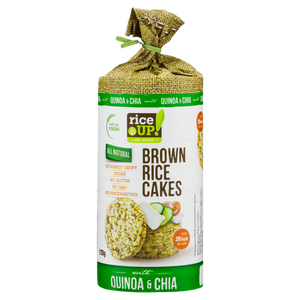 Brown Rice Cakes Quinoa & Chia - MazenOnline
