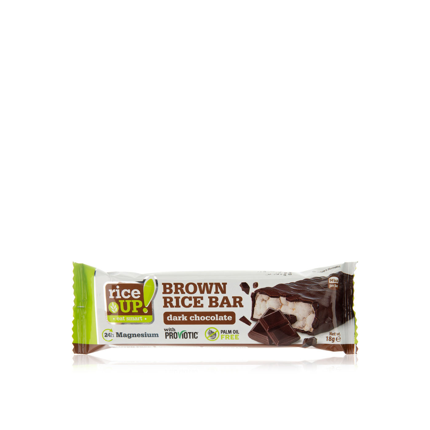 RICE BAR DARK CHOCOLATE 18G - MazenOnline