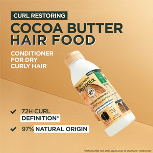 Garnier - Garnier Ultra Doux Cocoa Butter Vegan Hair Food Conditioner for curly hair | MazenOnline