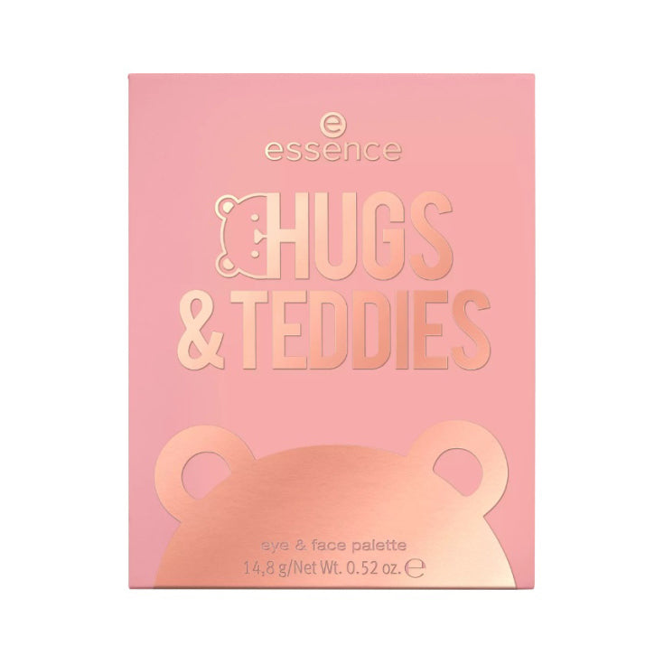 HUGS&TEDDIES eye & face palette 01 Warm Hugs Make Your Face Glow 14,8g - MazenOnline