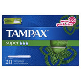 Super Tampons with Cardboard Applicator 20 Count - MazenOnline