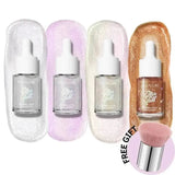 #Color_4PCS Traveler Fancy Body Highlighter Oil Kit(Hl01-HL04)