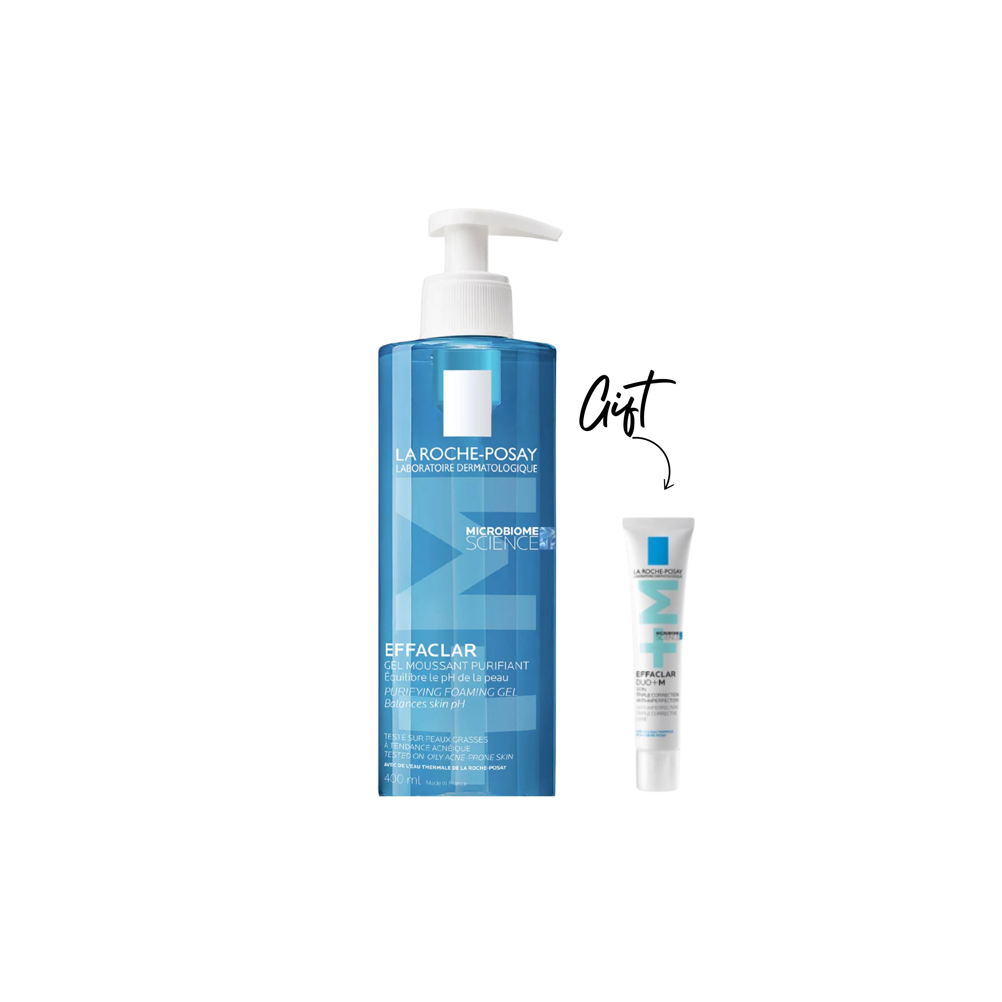 La Roche-Posay - Effaclar Acne Foaming Cleansing Gel for Oily and Acne Prone Skin + Gifts | MazenOnline