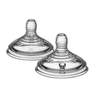 Tommee Tippee - Closer To Nature Fast Flow Teats 6M+ - Pack of 2 | MazenOnline