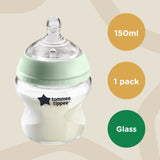 Tommee Tippee - Closer To Nature Glass Bottle 0M+ | MazenOnline