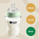 Tommee Tippee - Closer To Nature Glass Bottle 0M+ | MazenOnline
