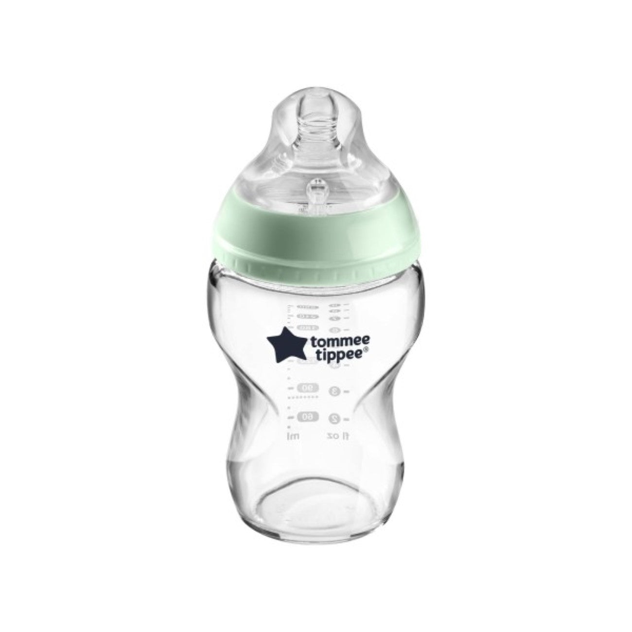 Tommee Tippee - Closer To Nature Glass Bottle 0M+ | MazenOnline