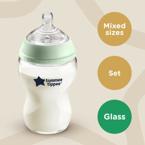 Tommee Tippee - Closer to Nature Newborn Glass Starter Set | MazenOnline