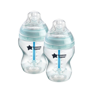 Tommee Tippee - Advanced Anti-Colic Baby Bottles (0M+) - Pack of 2 | MazenOnline