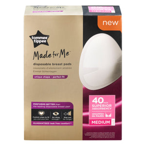 Tommee Tippee - Made for Me Disposable Breast Pads - Pack of 40 | MazenOnline