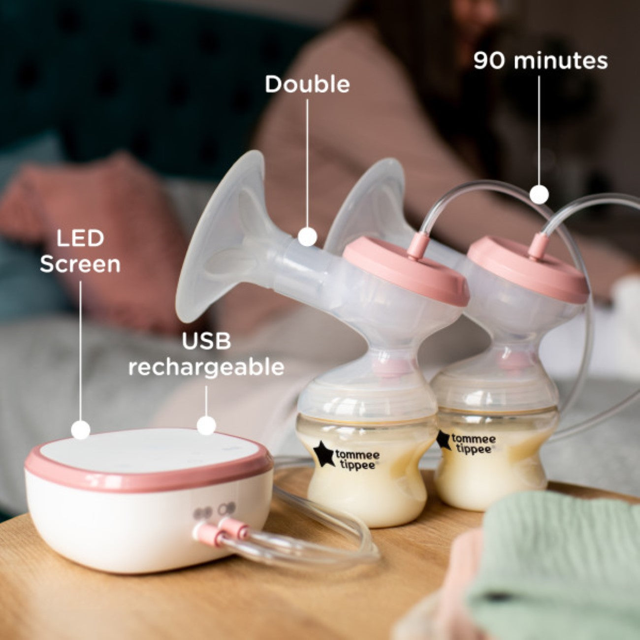 Tommee Tippee - Made For Me Double Electric Breast Pump | MazenOnline